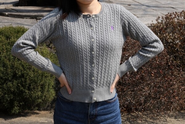 오픈마켓 우리들쇼핑,폴로 랄프로렌 걸즈 꽈베기 니트 가디건 걸즈 화이트네이비 블랙 그레이