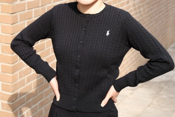 오픈마켓 우리들쇼핑,폴로 랄프로렌 걸즈 꽈베기 니트 가디건 걸즈 화이트네이비 블랙 그레이