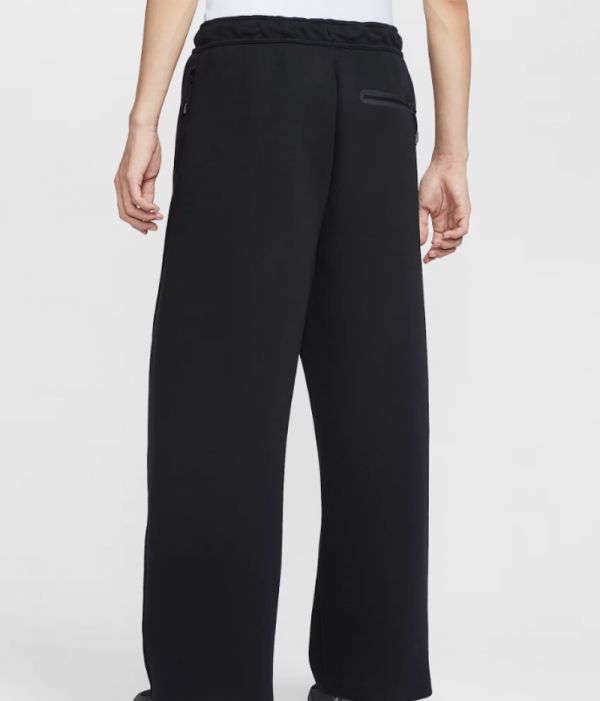 오픈마켓 우리들쇼핑,나이키 테크 플리스 루즈핏 오픈헴 런닝화 맨즈 팬츠 블랙 HV6542-010