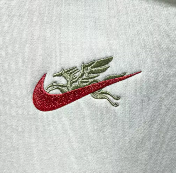 오픈마켓 우리들쇼핑,나이키 플러시 기모 말의 해 후드 커플화 기모 티셔츠 IQ3707-133