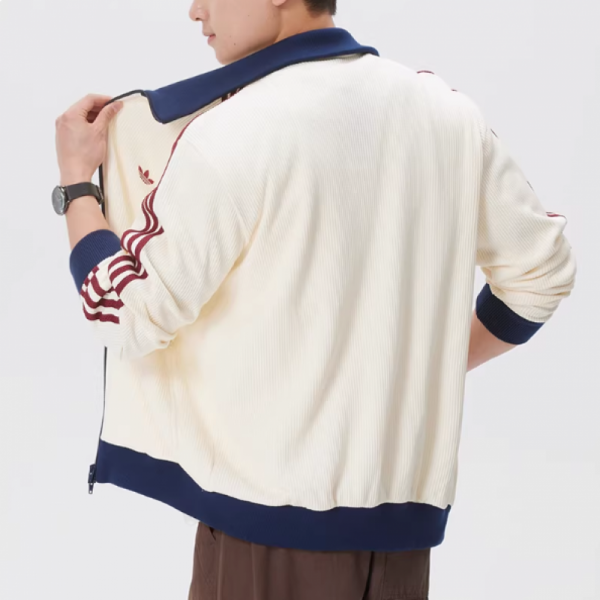 오픈마켓 우리들쇼핑,아디다스 와플 니트 트랙탑 집업 져지 캐주얼화 커플화 자켓 베이지 KY5769