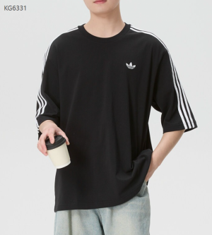 아디다스 오리지널 3S 삼선 스트라이프 커플화 반팔 티셔츠 KG6331