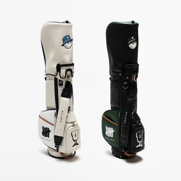 오픈마켓 우리들쇼핑,말본캐디백 말본 언더핏 콜라보(블랙) 골프백  2칼라