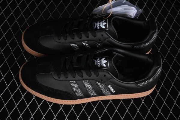 오픈마켓 우리들쇼핑,아디다스 ADIDAS 삼바 스니커즈 라인스톤 블랙 운동화 KK1974