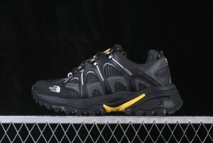 노스페이스 헤지호그 06 Gore Tex 블랙 옐로우 스니커즈 NF0A8ADUKT0-095
