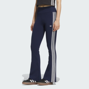 아디다스 ADIDAS 여성 스트라이프 니트 하이웨이스트 팬츠 KC3130