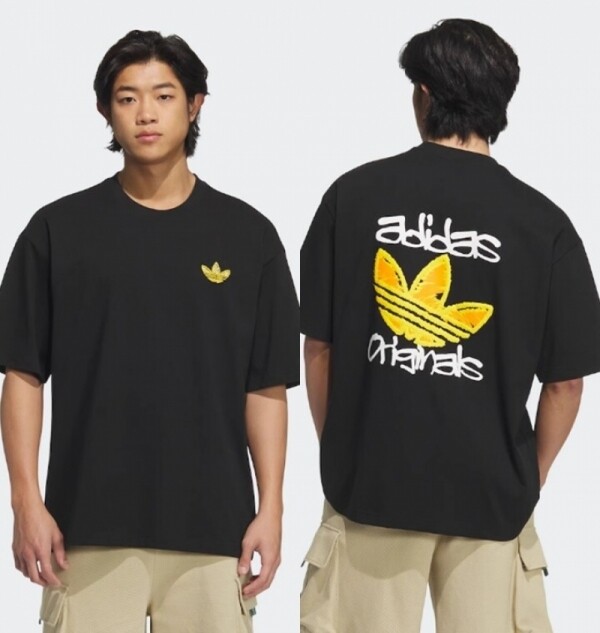 오픈마켓 우리들쇼핑,아디다스 ADIDAS 트레포일 빅로고 그래픽 반팔 티셔츠 KE5793 KE5794