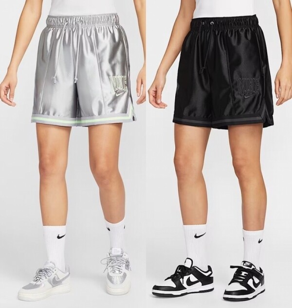 오픈마켓 우리들쇼핑,나이키 NIKE 스포츠웨어 우먼즈 루즈 미드라이즈 그래핏 반바지 HJ0164-010 077 133