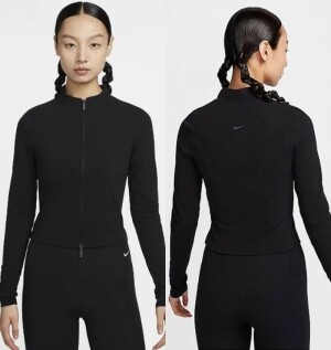 나이키 NIKE 우먼스 요가 피트니스 스탠드 집업 경량 재킷 FV7424-010 104 320 634