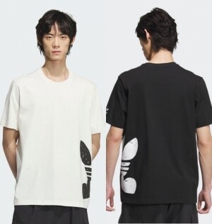아디다스 ADIDAS 스트리트 남여공용 루즈핏 반팔 티셔츠 JD3246 JD3247