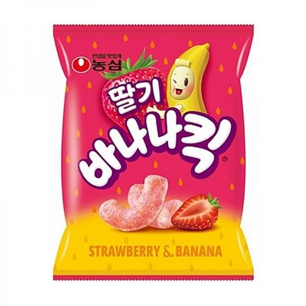 오픈마켓 우리들쇼핑,농심 딸기 바나나킥 60g