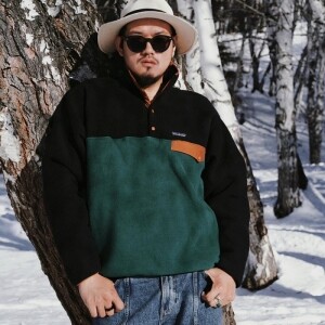 파타고니아 신칠라 스냅티 풀오버 후리스 티