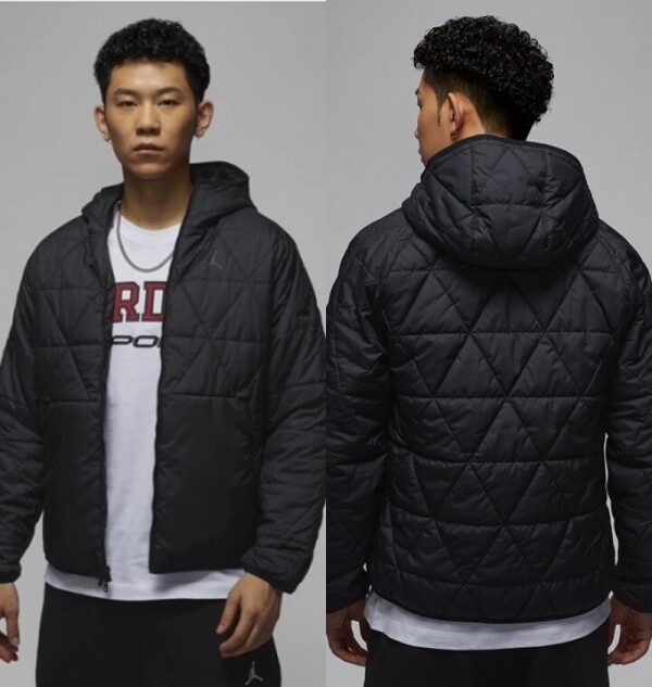 오픈마켓 우리들쇼핑,나이키 NIKE 조던 써마핏 퀼팅 후드 자켓 FZ3163-010 222