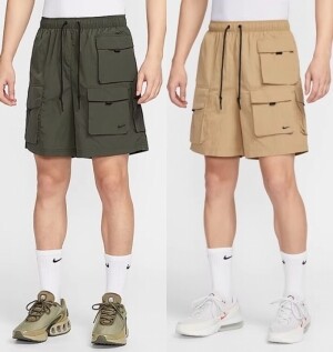 나이키 NIKE 테크 우븐 카고 반바지 쇼츠 HJ0678-010 297 355