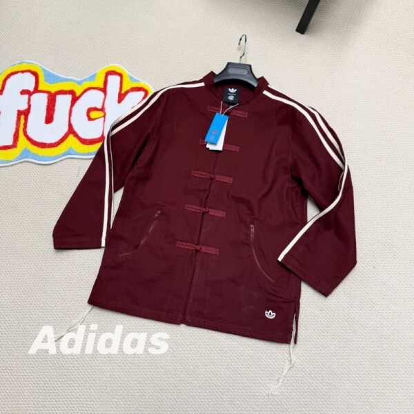 오픈마켓 우리들쇼핑,아디다스 ADIDAS 오리지널 CLOT 3선 차이나 재킷 버건디