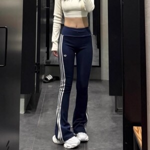 나이키 배기 팬츠 네이비 흰색 공용 KC3130