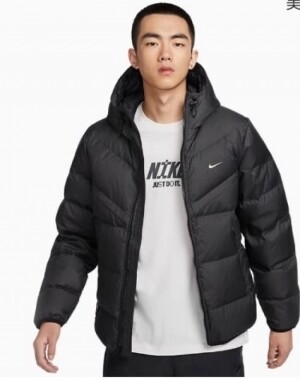 나이키 스톰핏 윈드러너 남성 패딩 블랙 HQ4183-010