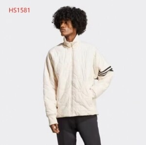 아디다스 아디컬러 뉴클래식 남성 패딩 화이트 HS1581